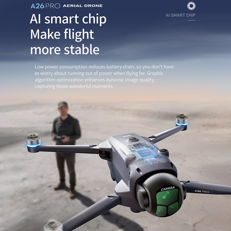 A26 Pro GPS Drone with 4.5-inc - Drone Gps Mount 评论和价格