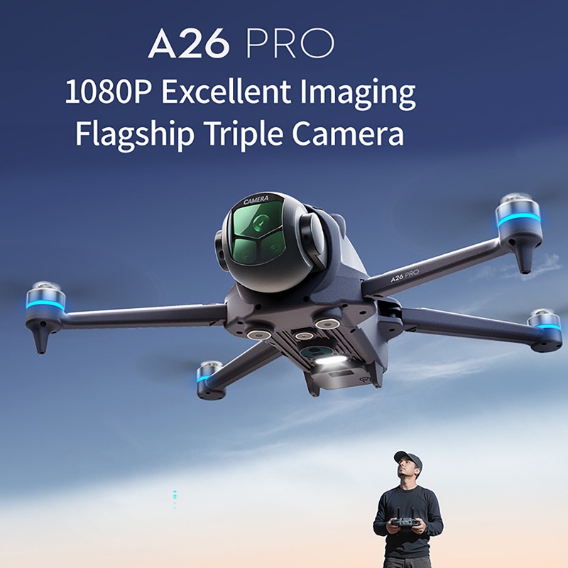 A26 Pro GPS Drone with 4.5-inc - Drone Gps Mount 评论和价格
