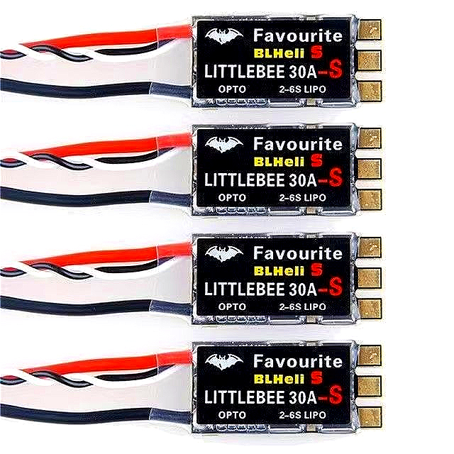 4Pcs LITTLEBEE BLHeli-s FVT Li - Drone Battery Strap 评论和价格