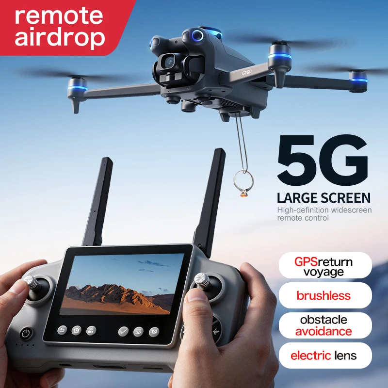 GT60 4K/6K/8K Camera GPS Drone - Drone Gps Mount 评论和价格