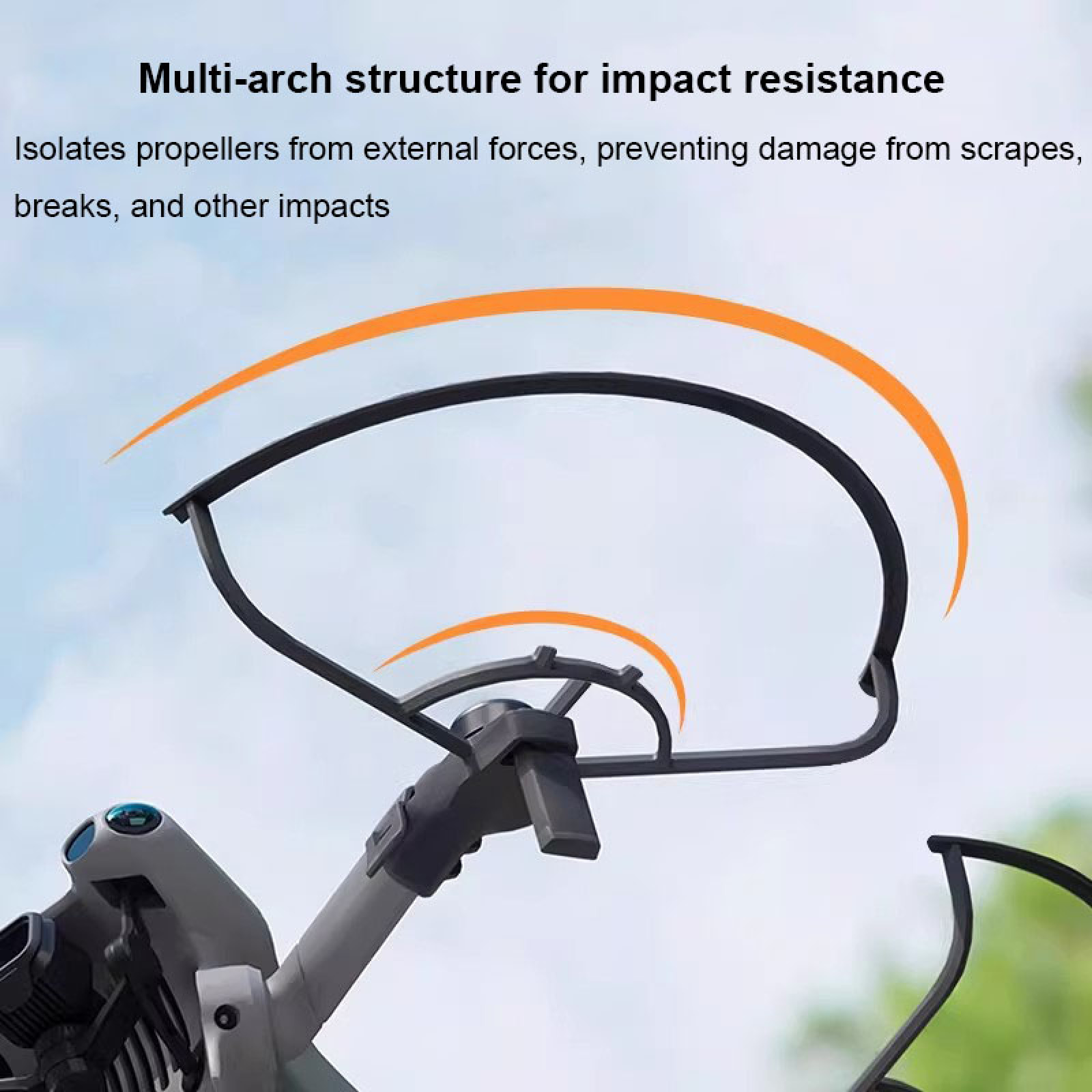 Detachable Guard 4PCS for DJI  - Drone Propeller Guard 评论和价格