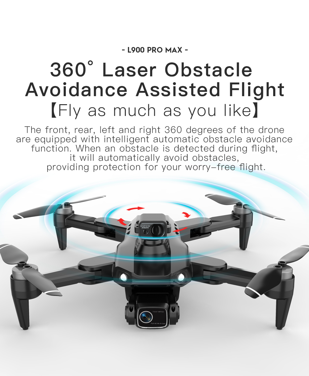 LYZRC L900 PRO MAX Laser Obsta - Drone Gps Mount 评论和价格